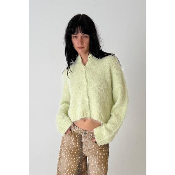 ザラグドプリースト レディース アウター カーディガン The Ragged Priest Womens Cardigan Pale Lime ライム 17,005円