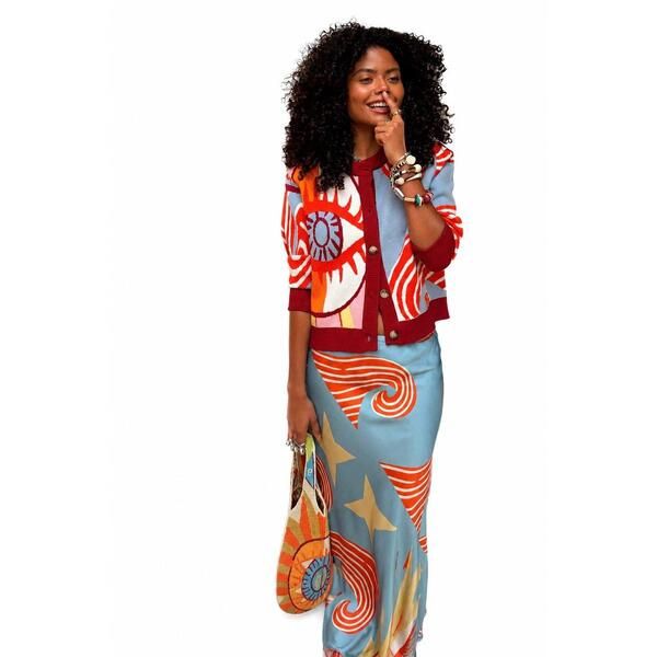 ネバーフリードレスド レディース アウター カーディガン Never Fully Dressed Womens Hollie Cardigan Multi マルチカラー