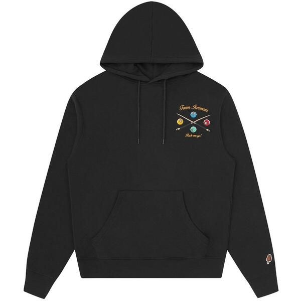 アイスクリーム メンズ アウター パーカー・スウェット ICECREAMens Overhead Hoodie Black ブラック