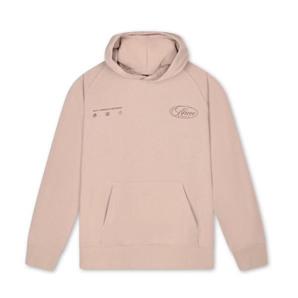 ニッチェ ロンドン メンズ アウター パーカー・スウェット Nicce Mens Grant Pull Over Hoodie Ash Grey グレー
