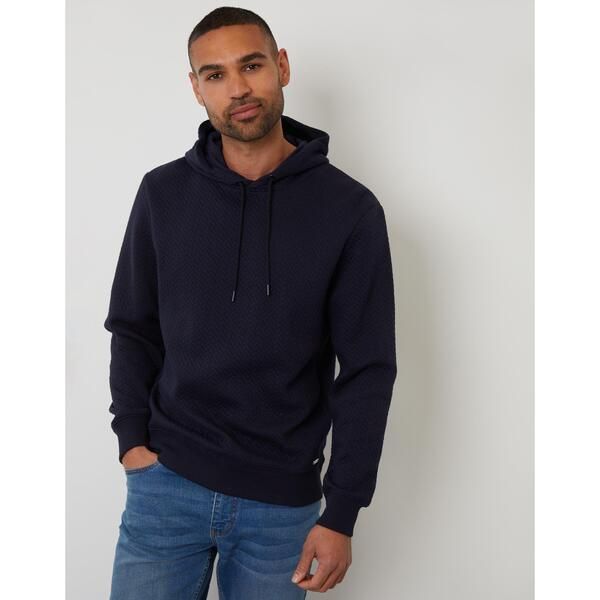 スリードベア メンズ アウター パーカー・スウェット Threadbare Mens Delta Pull Over Hoodie Navy ネイビー