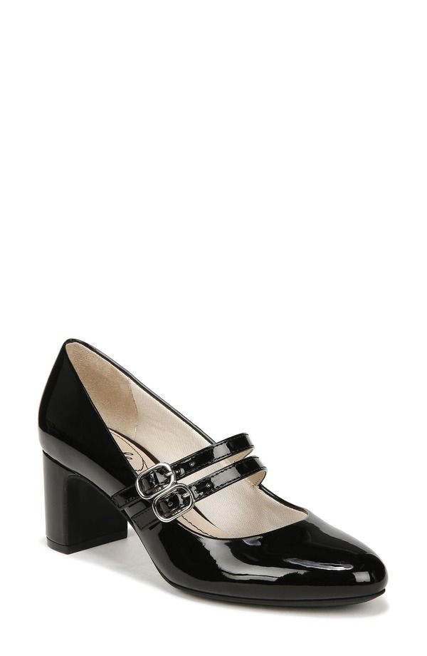 ライフストライド レディース シューズ パンプス LifeStride True Mary Jane Pump BLACK PATENT ブラック