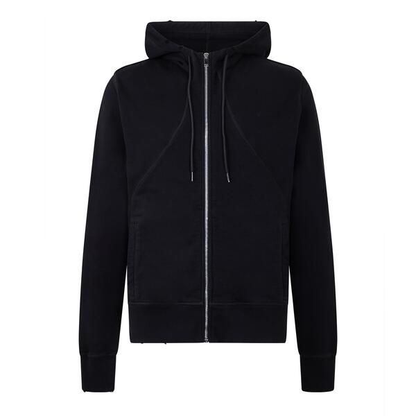 アレキサンダー・マックイーン メンズ アウター パーカー・スウェット Alexander McQueen Alex LG Zip Sn63 Black ブラック