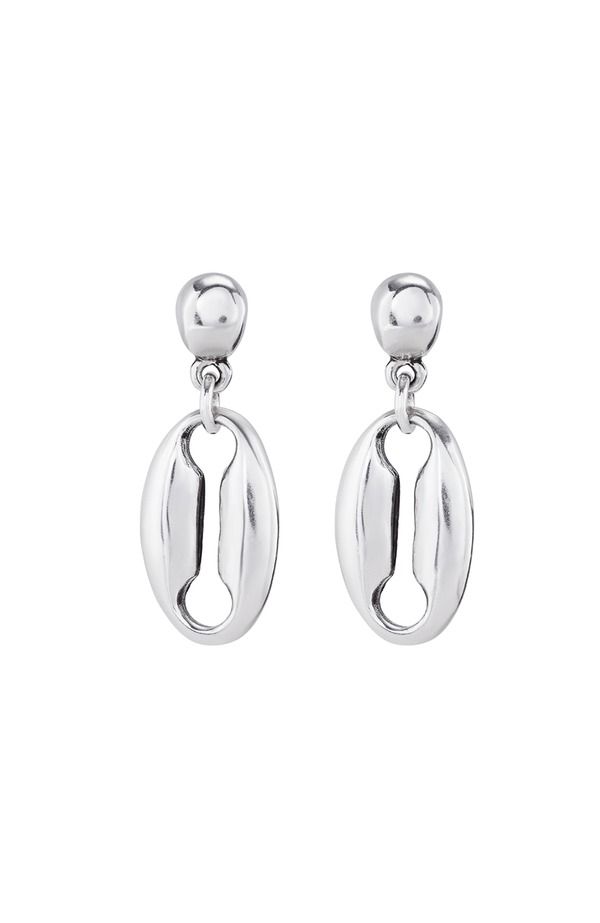 ウノデ 50 レディース アクセサリー ピアス・イヤリング UNODE50 Link Shape Drop Earring silver シルバー