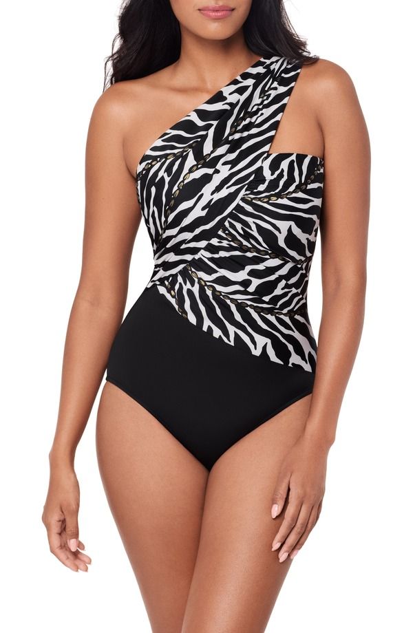 マジックスーツ レディース トップス ワンピース Magicsuit Sand Tracks Goddess Convertible Strap OnePiece Swimsuit BLACK WHI 36,270円