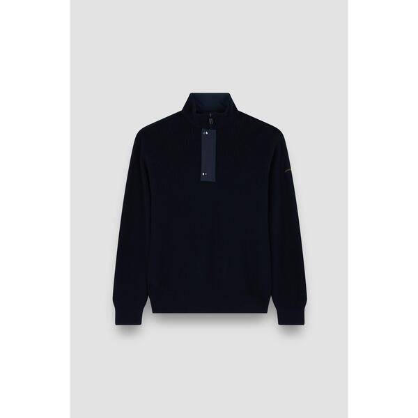 ポールアンドシャーク メンズ アウター パーカー・スウェット フリース Paul And Shark Mens 14 Zip Fleece Navy ネイビー