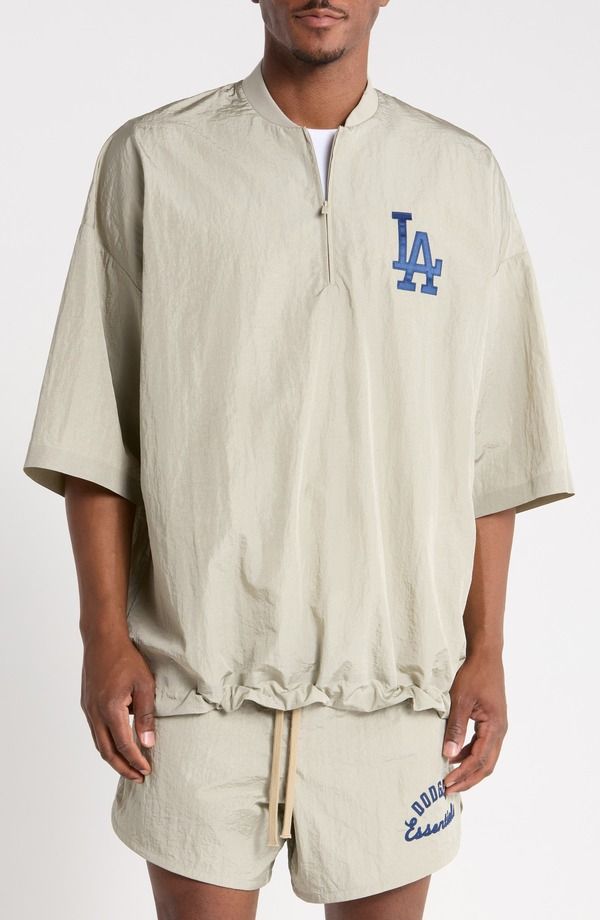 フィアオブゴッド メンズ アウター パーカー・スウェット Fear of God Essentials Dodgers ThreeQuarterSleeve Pullover SEAL 37,570円