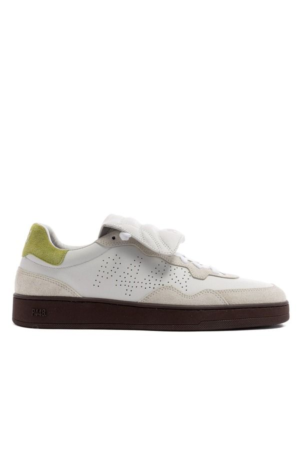 ピーフォーフォーエイト メンズ シューズ スニーカー P448 Vert Soccer Sneaker Men White ホワイト