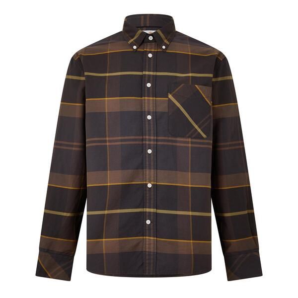 バブアー メンズ トップス シャツ Barbour BLi Auth Dunoon Sn64 Dried Bracken