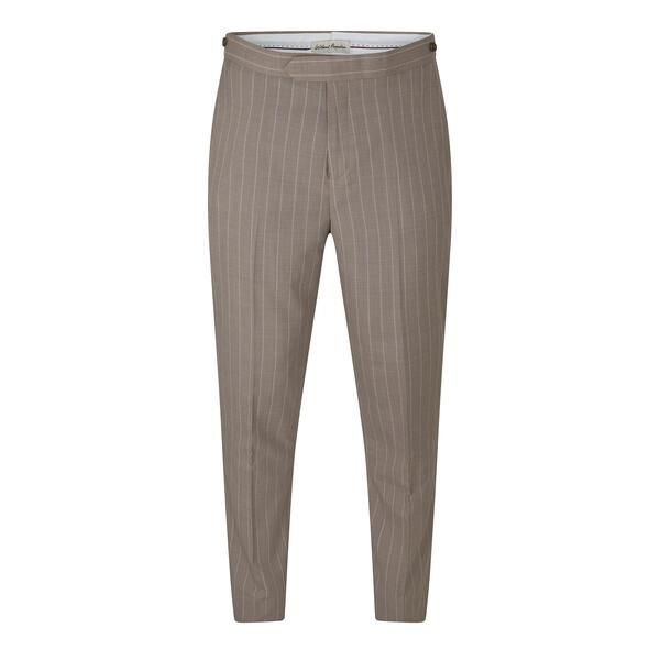 ウィズアウトプレジュデス メンズ ボトムス カジュアルパンツ スリムフィット Without Prejudice Highgate Slim Fit Suitrousers Taupe トープ