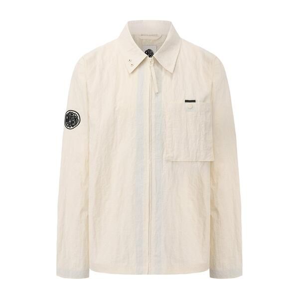 プレティグリーン メンズ トップス シャツ Pretty Green Heaton Overshirt Mens Ecru エクリュ