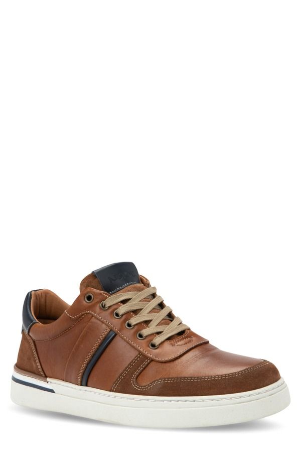 ナオト メンズ シューズ スニーカー Naot Swift Sneaker Men BROW NAVY LEATHER COMBO ネイビー