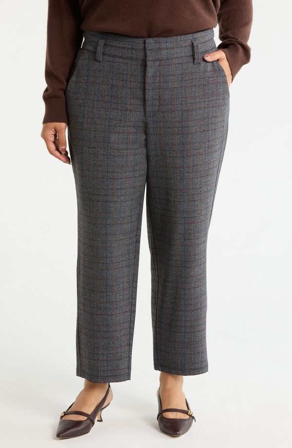 ウィットウィズダム レディース ボトムス レギンストレート プラスサイズ パンツ アンクル Wit Wisdom Skyrise Ankle Slim Straight Leg Pants Plus