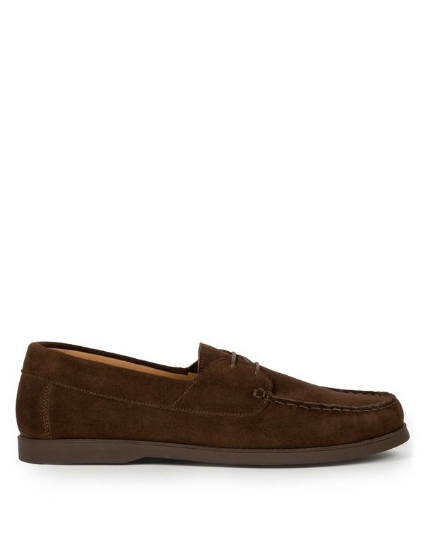 ボビーズ メンズ シューズ スリッポン・ローファー Bobbies Miro Boat Shoes Men Rockies Brown ブラウン