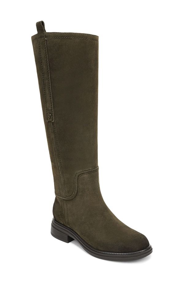 ナチュライザー レディース シューズ ブーツ・レインブーツ Naturalizer Olive Knee High Boot Women LAUREL SUEDE オリーブ