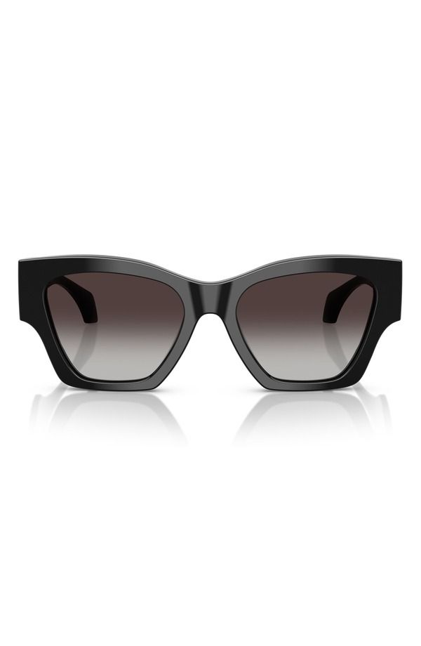ヴェルサーチ レディース アクセサリー サングラス・アイウェア Versace 53mm Gradient Square Sunglasses BLACK GREY GRADIENT ブラック 42,770円