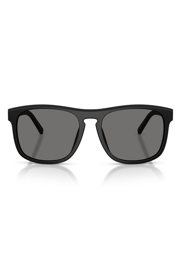 スクーデリア フェラーリ メンズ アクセサリー サングラス・アイウェア Scuderia Ferrari 57mm Polarized Square Sunglasses BLACK MATTE PO
