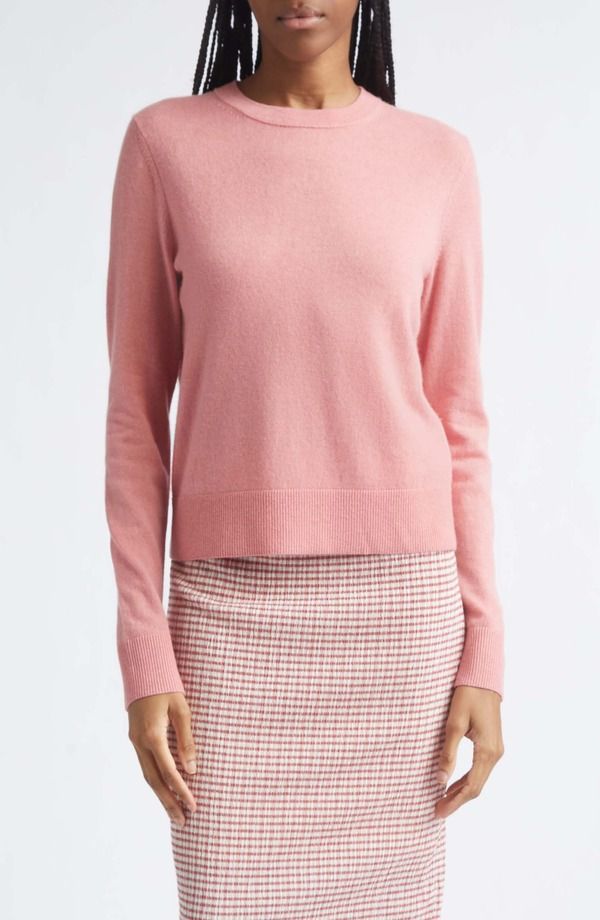 ヴィンス レディース アウター ニット・セーター クルーネック Vince Classicrewneck Cashmere Sweater LOTUS PINK ピンク 44,070円