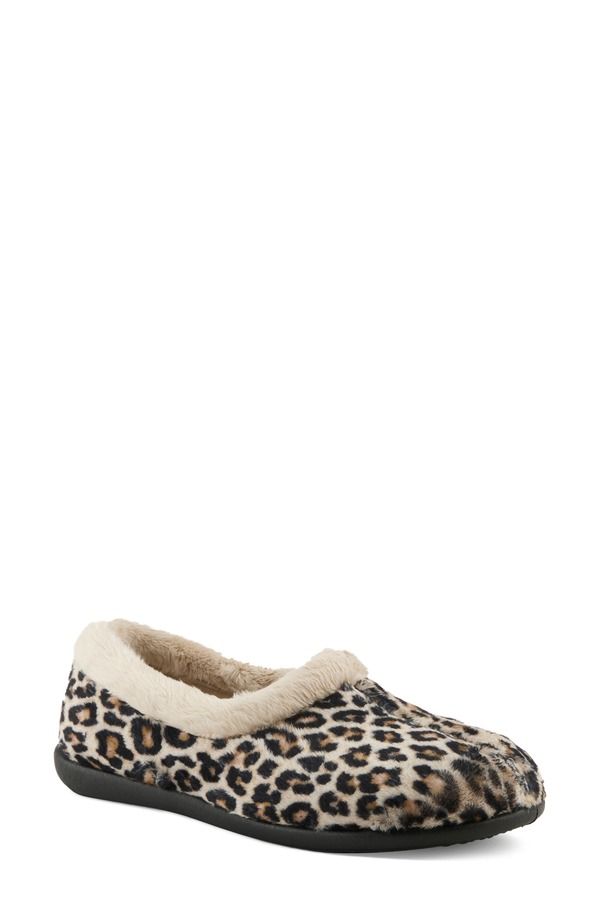 フレクサス レディース シューズ サンダル Flexus by Spring Step Amalie Faux Fur Slipper Women LEOPARD PRINT アニマル 15,736円