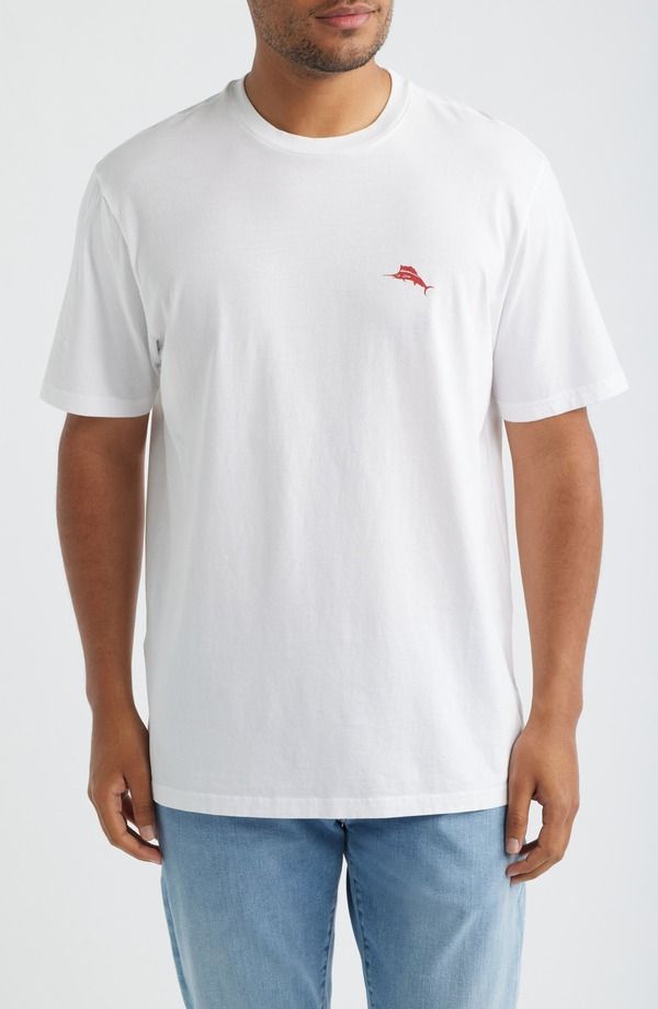 トッミーバハマ メンズ トップス Tシャツ トール グラフィック Tommy Bahama Claw Order Graphic TShirt Big Tall WHITE ホワイト 15,735円