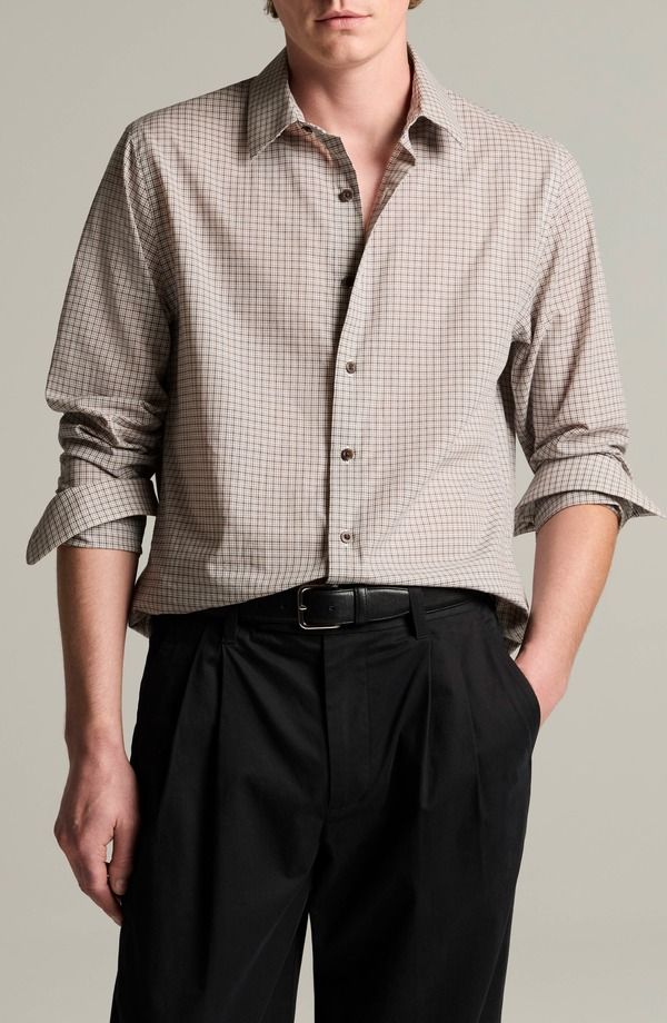 ヴィンス メンズ トップス シャツ Vince Condor Plaid ButtonUp Shirt PRUSSIAN BLUE COMBO ブルー