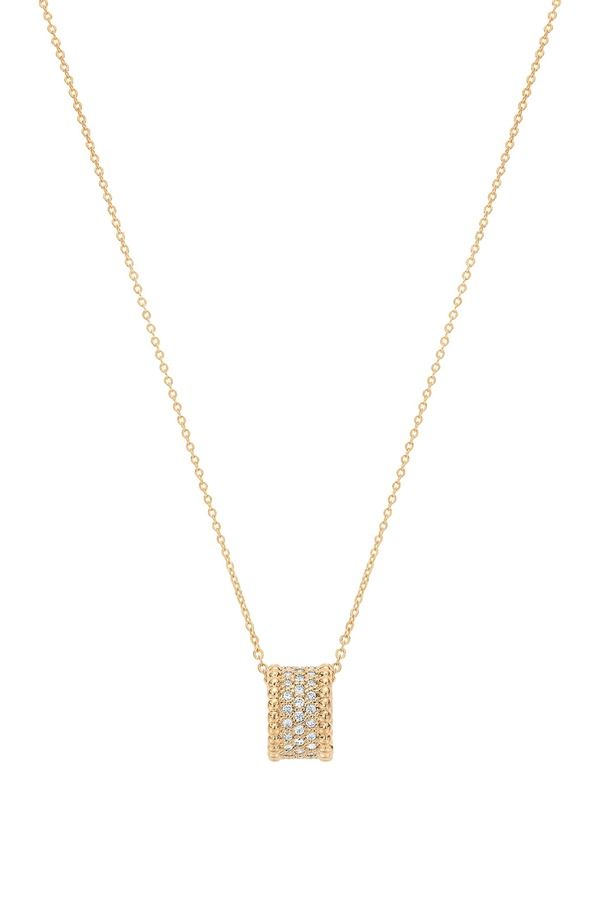 ベアフルーツジュエリー レディース アクセサリー ネックレス・チョーカー レース Bearfruit Jewelry 14k Gold Plated Rosa Necklace Dainty Tren