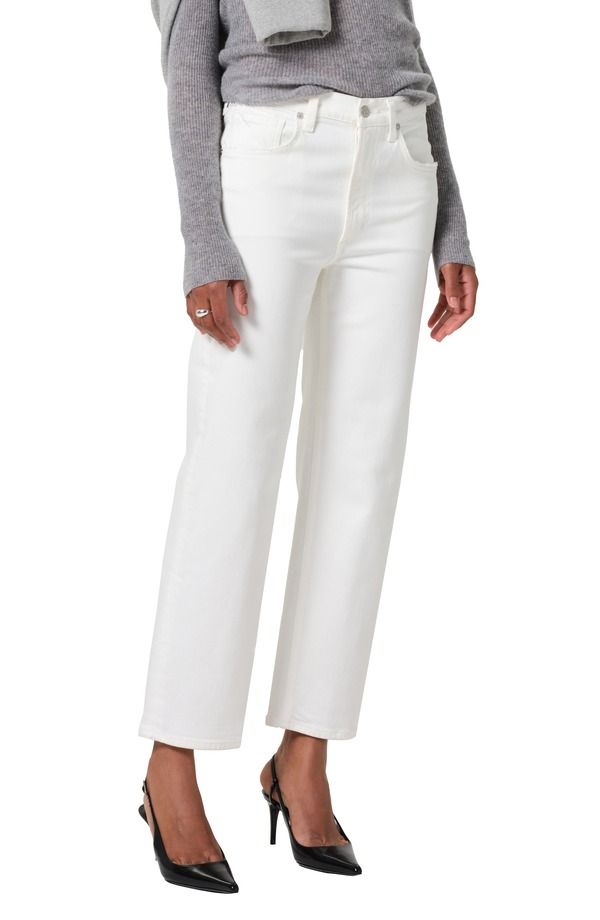 シチズンズ オブ ヒューマニティ レディース ボトムス デニムパンツ ストレート ハイウエスト アンクル ジーンズ Citizens of Humanity Palma High Waist Ankl