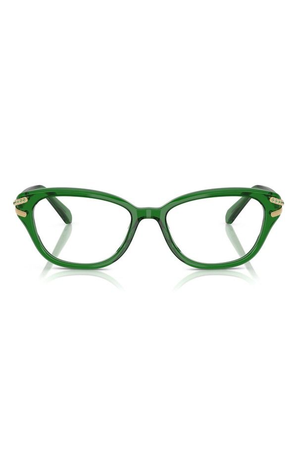 スワロフスキー メンズ アクセサリー サングラス・アイウェア Swarovski 52mm Pillow Optical Glasses TRANSPARENT GREEN グリーン 45,370円