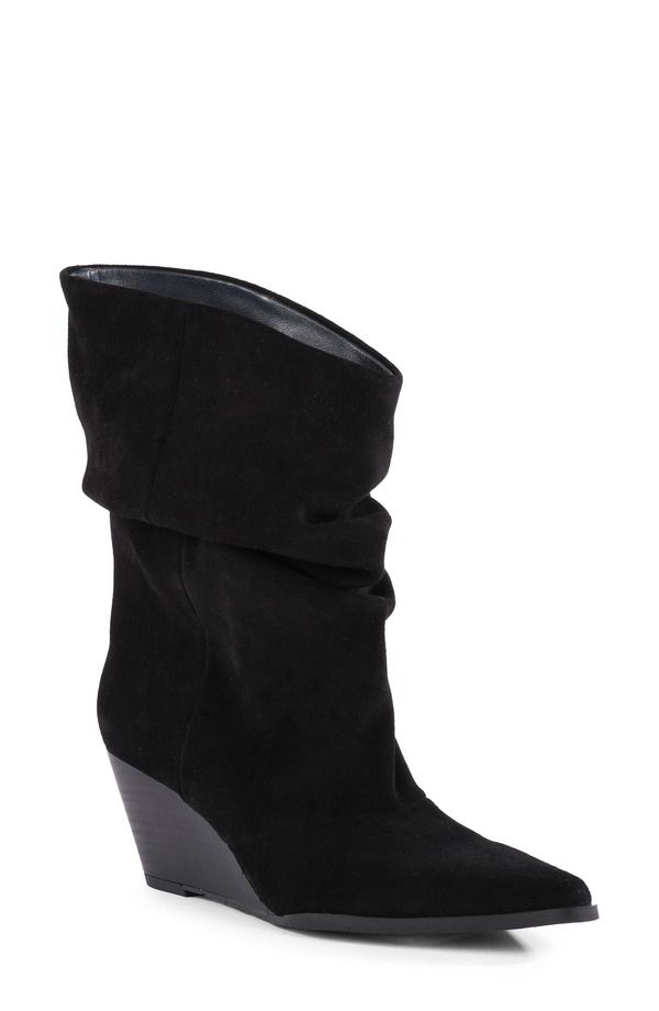 セイシェルズ レディース シューズ ブーツ・レインブーツ Seychelles The Getty Slouch Wedge Bootie Women BLACK ブラック