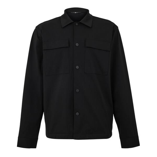 セブンフォーオールマンカインド メンズ トップス シャツ 7 For All Mankind Mens Overshirt Dbl Knit Black ブラック 50,280円