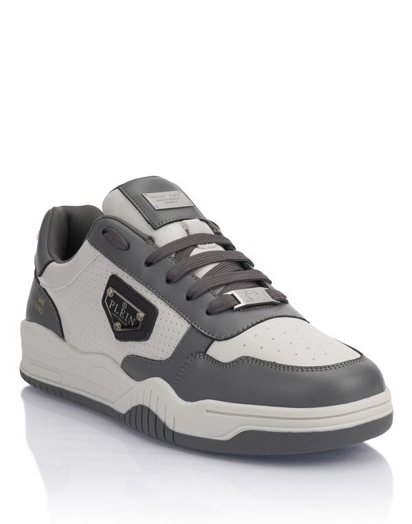 フィリッププレイン レディース シューズ スニーカー PHILIPPLEIN LowTop Sneakerstreet King Unisex Unisex greydark grey グレー