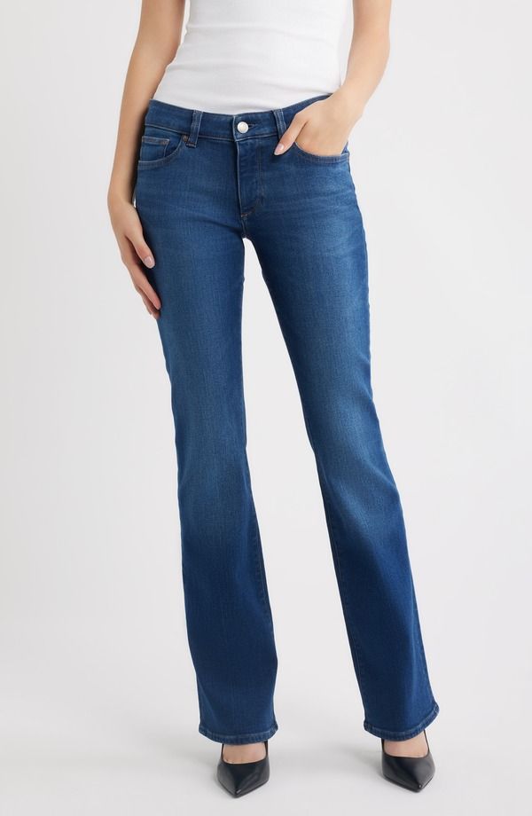ディーエル 1961 レディース ボトムス レギンス ブーツカット ローライズ ブーツ ジーンズ DL1961 Milano Slim Bootcut Low Rise Instasculpt Jea