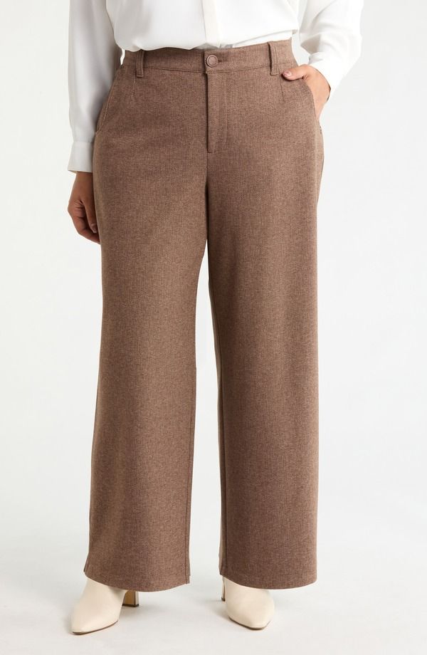 ウィットウィズダム レディース ボトムス レギンス ワイドレッグ プラスサイズ パンツ Wit Wisdom Whitney Skyrise Wide Leg Trousers Plus SAND C 15,386円