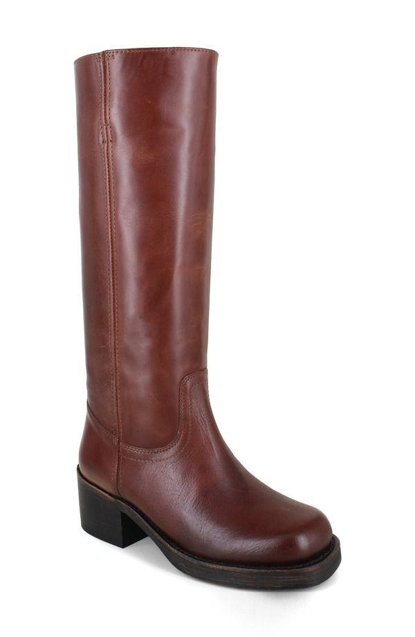 ジジ レディース シューズ ブーツ・レインブーツ ZIGI Harleyy High Boot Women COGNAC LEATHER