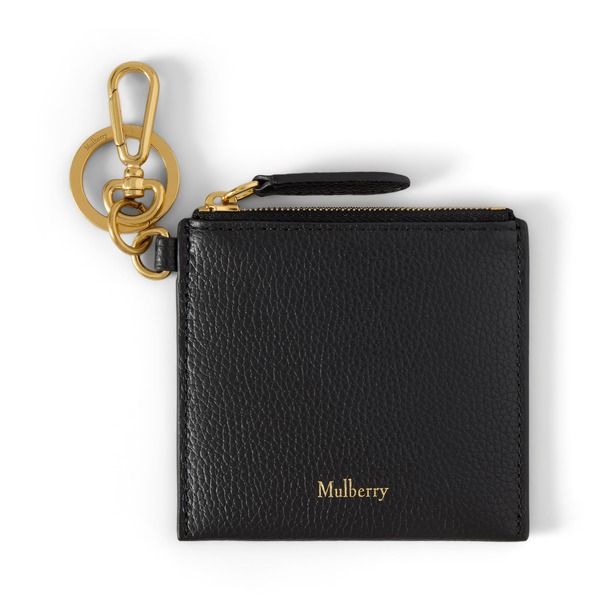 マルベリー レディース バッグ Mulberry Clip Zipped Credit Card Pouch Black ブラック 44,880円