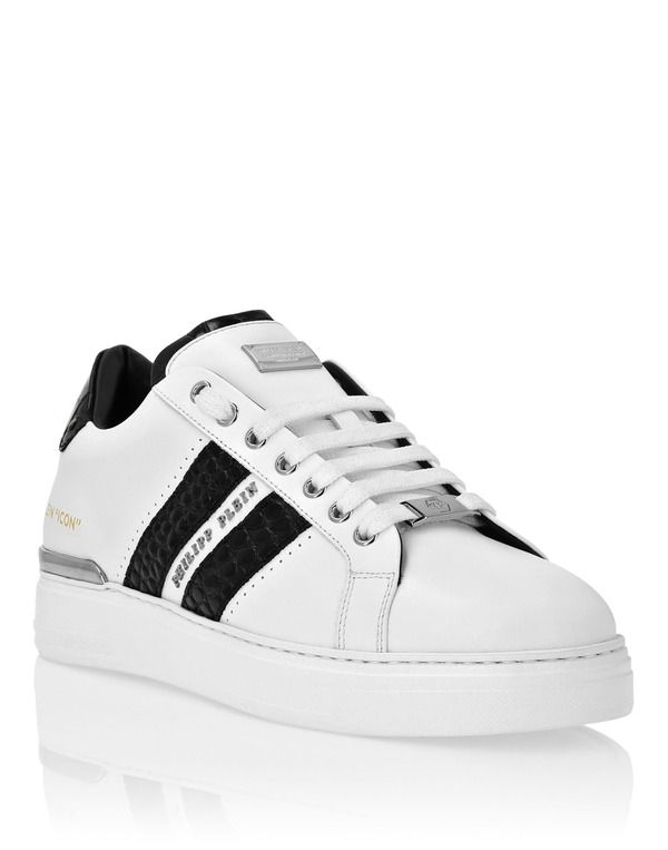フィリッププレイン レディース シューズ スニーカー PHILIPPLEIN Low Top Sneakers Unisex Unisex black ブラック