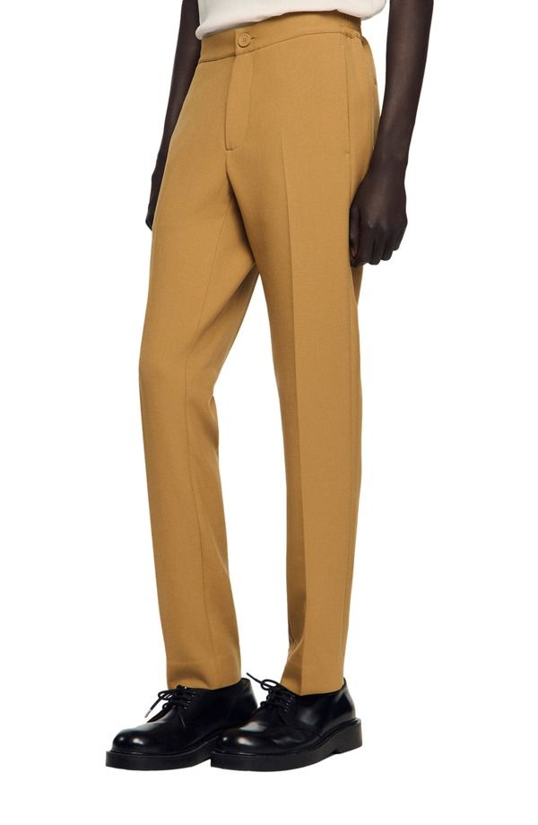 サンドロ メンズ ボトムス カジュアルパンツ ジャージー SANDRO Jersey trousers Nut 44,880円