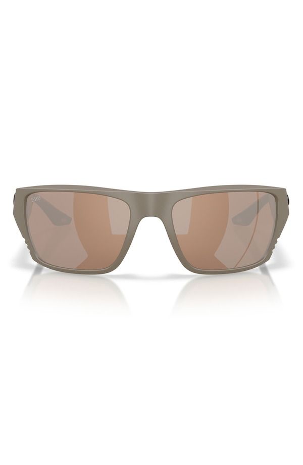 コスタデルマール メンズ アクセサリー サングラス・アイウェア Costa Del Mar Finlet 59mm Polarized Rectangular SunglassesAND COPPER