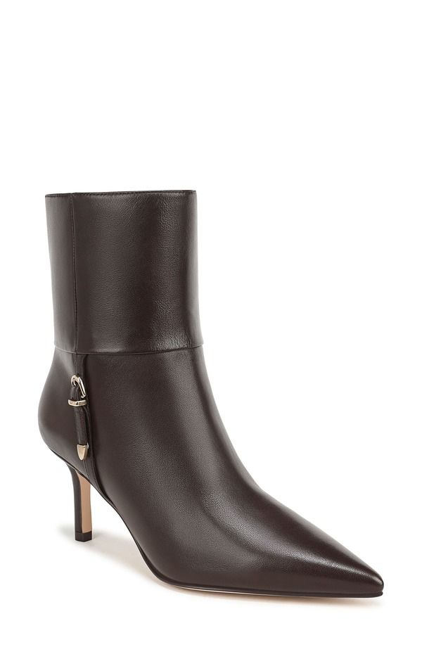 フェイバリット ドーター レディース シューズ ブーツ・レインブーツ Favorite Daughter Tamra Pointed Toe Bootie Women CHOCOLATE LEATHE