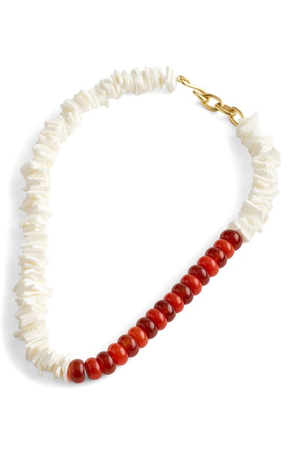 メイドウェル レディース アクセサリー ネックレス・チョーカー レース Madewell Semiprecious Puka Shell Beaded Choker Necklace ANTIQUE 16,635円