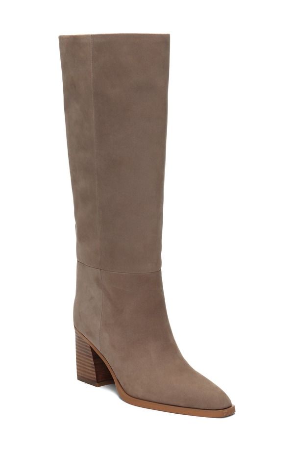 ケネスコール レディース シューズ ブーツ・レインブーツ Kenneth Cole Jackson Knee High Boot Women MOCHA TAUPE NUBUCK モカ