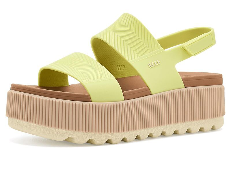 リーフ レディース シューズ ヒール Reef Water Vista Higher Lime Sherbet ライム