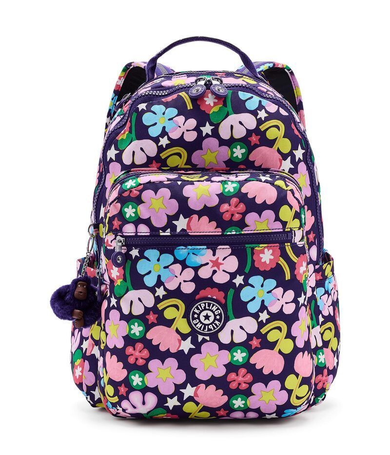 キプリング メンズ バッグ バックパック・リュックサック Kipling Seoul Fairy Flower