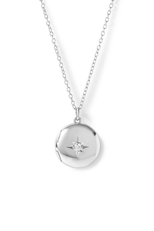 アストレークラーク レディース アクセサリー ネックレス・チョーカー ミディ レース Astley Clarke Silver Biography Midi Locket Necklace Sterl