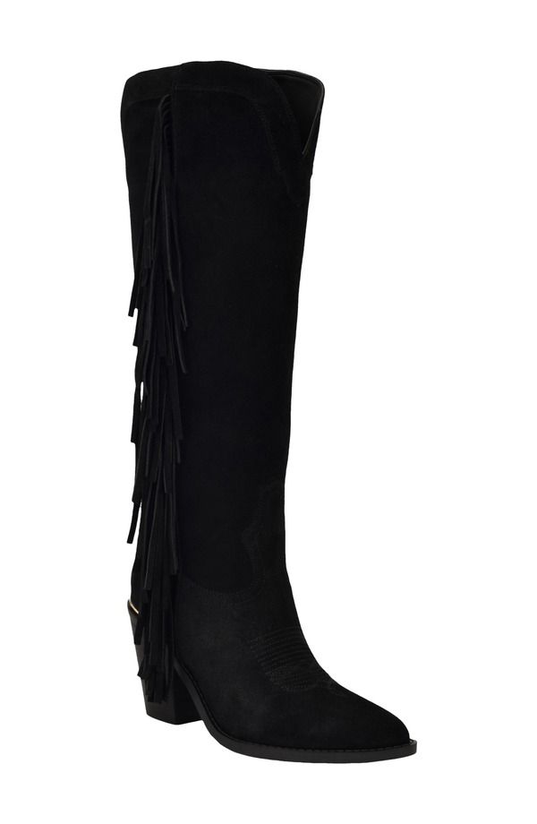 ゲス レディース シューズ ブーツ・レインブーツ GUESSashlee Pointed Toe Western Boot Women BLACK ブラック 49,680円