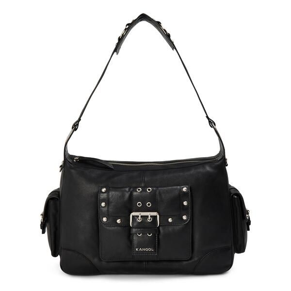 カンゴール レディース バッグ ミディ Kangol Womens Midi Utility Shoulder Bag Black ブラック