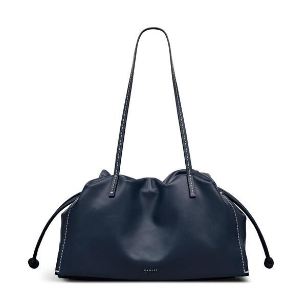 ラドリー レディース バッグ Radley THE ROXBURGH LARGE DRAWSTRING SHOULDER NAVAL