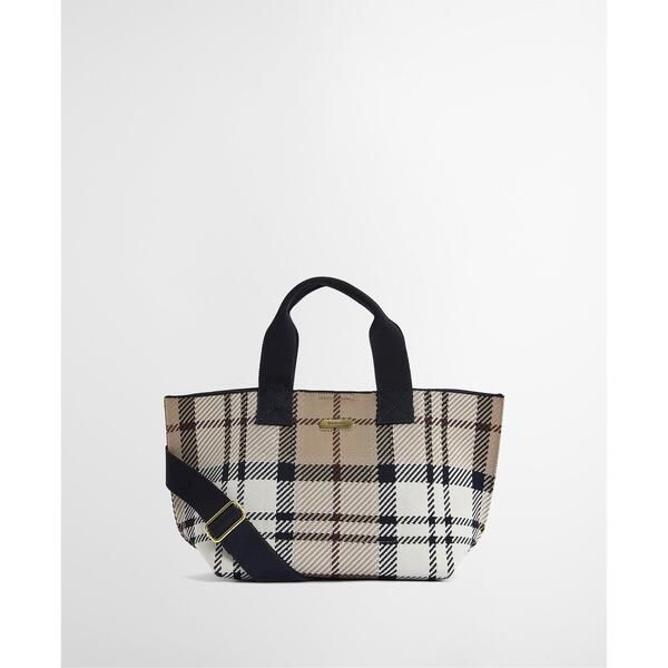 バブアー レディース バッグ ミニ Barbour Womens Layla Tartan Mini Tote Bag Rosewood Tart