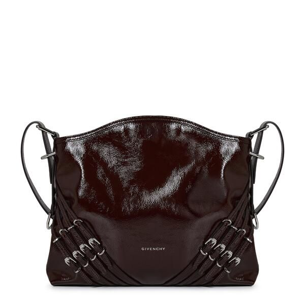ジバンシー レディース バッグ GIVENCHY Womens Voyou Buckle Shoulder Bags Ebony Brown ブラウン 235,900円