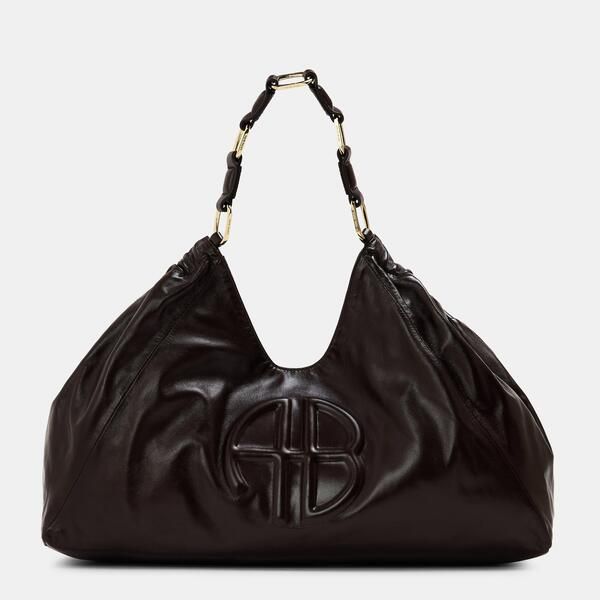 アニービン レディース バッグ Anine Bing Womens Kate Tote Bag Dark Brown ブラウン